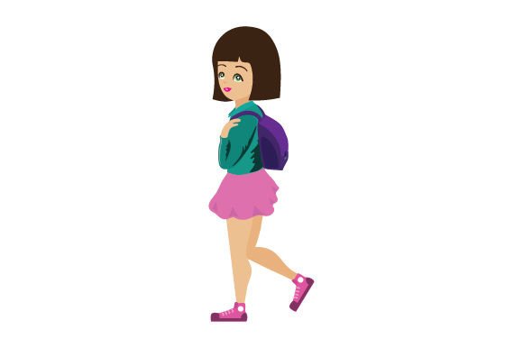 Back to School - Middle School Girl: Design Assets That Meet Real Creative Needs