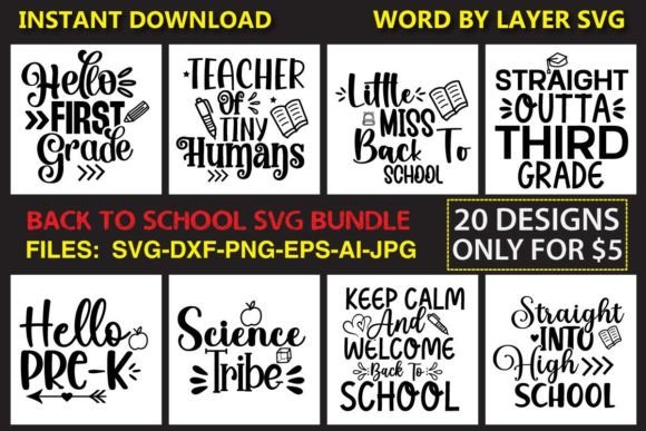 Back to School SVG Bundle Vol. 11