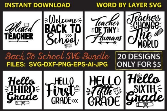 Back to School SVG Bundle Vol. 9
