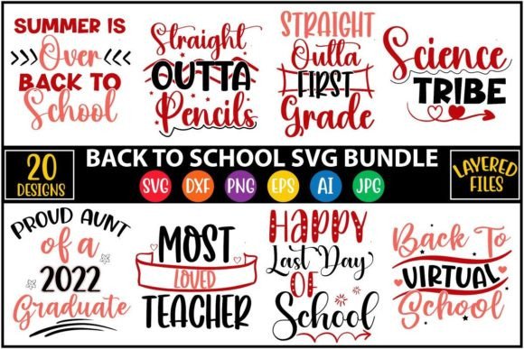 Back to School Vol.2 SVG Bundle