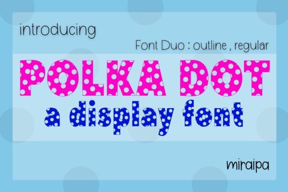 Polka Dot Duo: A Playful Touch for Creative Projects