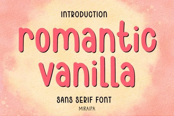 Romantic Vanilla: A Friendly Handwritten Font for Real-World Creative Workflows