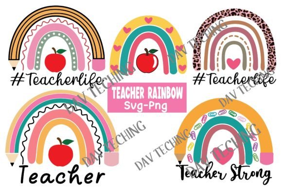 Teacher Rainbow SVG: Creative Resources for Educators & Makers