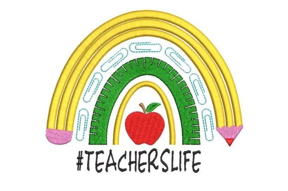 Teacher’s Life: Embroidery Design as a Strategic Creative Asset for Back-to-School Branding