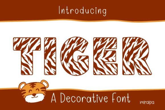 Tiger: A Cute and Lovable Font for Creative Projects